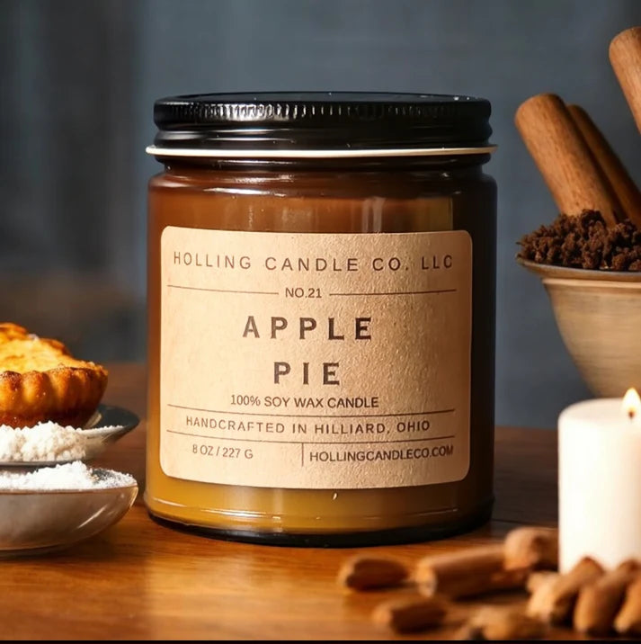 8 oz. Soy Candle-Hot Apple Pie
