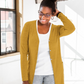 Ladies Eco-Triblend Rib Cardigan