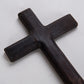 Hängende Ornamente Katholisches Kruzifix Wandmontierte Holzkreuze Party Meditation Büro Geschenke Kunsthandwerk Aufrichtiger Jesus Christus Massiv