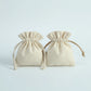 50 Stück Baumwoll-Jute-Schmuckbeutel, kleine Leinenbeutel für Halskette, Ohrringe, Ringbeutel, Gastgeschenke, Party, Süßigkeiten, Geschenktasche