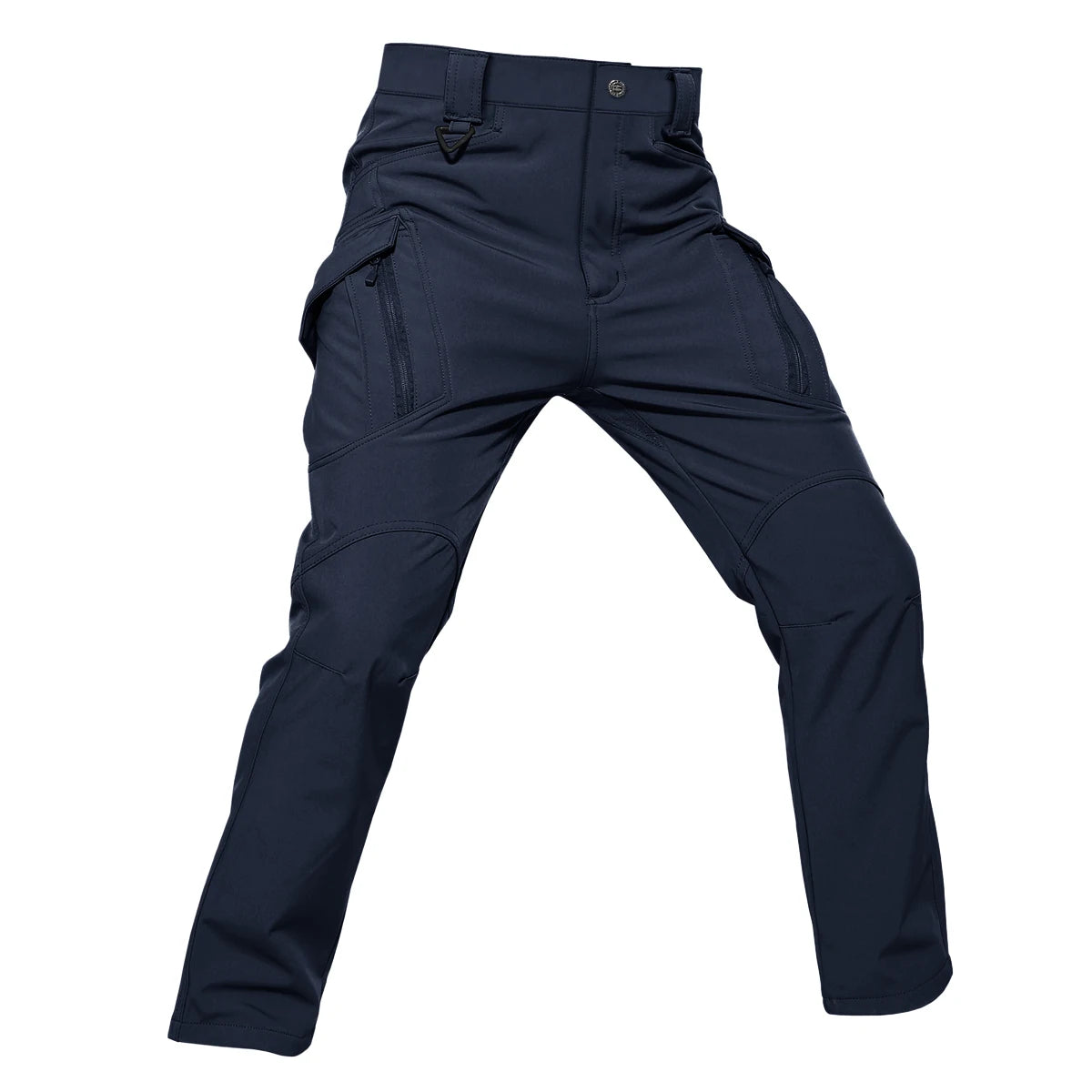 TACVASEN IX9 Winter Softshell Thermo Wanderhose Arbeitshose Herren Fleece Cargohose Wasserdicht Warm Outdoor Männer Hose
