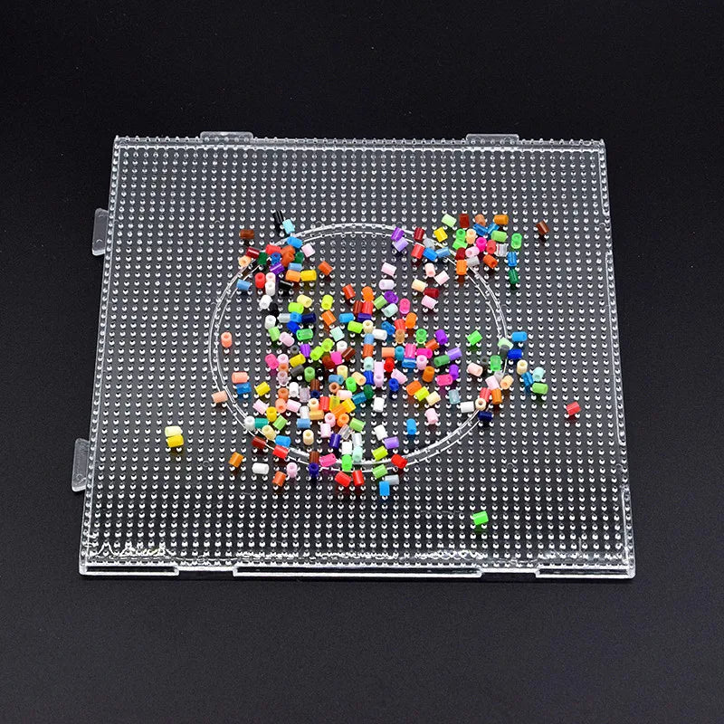 1000pcs 5mm fuse /Hama Beads 3d Puzzle Toys Kids Mix Color Random Education Kids DIY Toys Christmas gifts