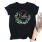 Junggesellinnenabschied T-Shirt für Frauen JGA T-Shirt Braut & Crew Team Braut Tee Hochzeitsgeschenk für Bräute Verlobungs T-Shirt Kleidung