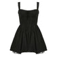 Rockmore elegante Party-Korsettkleider für Damen, modisches Abend-Bodycon-A-Linien-Faltenkleid, sexy Spitzen-Patchwork-Minikleid, neuer Sommer-Sunderss