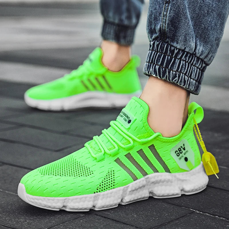 Herrenschuhe Sommer Herren Freizeitschuhe Atmungsaktive Sneaker Herren Leichte Loafers Rutschfeste Tennisschuhe Luxusschuhe Tennisschuhe