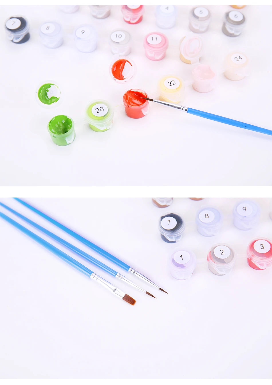 CHENISTORY Rahmenlose Malerei & Kalligraphie Tänzerin DIY Malen nach Zahlen Modernes Wandbild Einzigartiges Geschenk für Heimdekoration 60x75
