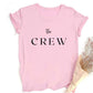 Junggesellinnenabschied T-Shirt für Frauen JGA T-Shirt Braut & Crew Team Braut Tee Hochzeitsgeschenk für Bräute Verlobungs T-Shirt Kleidung