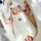 2PCS Summer Baby Clothes Set With Cap Toddler One Piece Cute Bear Sling Romper Fisherman Hat Infant Girl Boy Jumpsuit Outfit