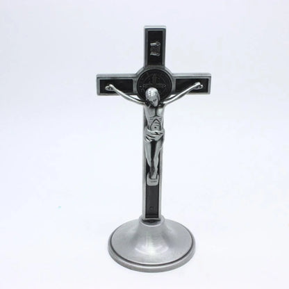Kreuz Kruzifix Ständer Christus Katholische Jesus Statue Figur Religiöses Gebet Kirche Dekoration Auto Zuhause Kapelle Dekor