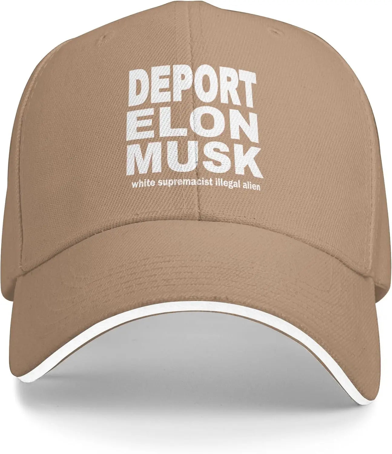 Anti Elon Musk Trucker Hats Fire Elon Musk Deport Stop Musk Funny Gag Baseball Cap for Mens Women