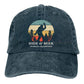 Bigfoot is Real and He Tried to Eat My Ass Baseball Cap Unisex Vintage Trucker Hat Adjustable Cowboy Hats for Mens Womens