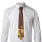 Christus und seine Katze Unisex Krawatte Seidenpolyester 8 cm breit Jesus Krawatte für Herren Accessoires Krawatte Hochzeit Büro