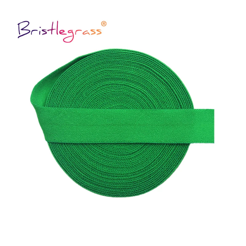BRISTLEGRASS 2 5 10 Yard 5/8" 15mm Einfarbig Matt Nicht Glänzend Falzgummi FOE Spandex Band Stirnband Unterwäsche Kleid Nähen Borte