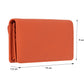 Sedona Leather Unisex Wallet – Genuine Leather Wallet with Phone Pocket & Card Organizer