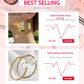 DOREMI Stainless Steel Bamboo Hoop Earrings Customize Name Earrings Bamboo Style Custom Hoop Earring With Statement Words Number