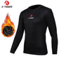 X-TIGER Winter Fahrrad Unterhemd Langarm Warme Fahrrad Unterwäsche Fleece Sport Radtrikot Hält Warm Rennrad Shirt