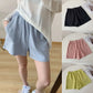 Lässige Damen-Shorts mit hoher Taille, kurze Sporthosen für den Sommer mit Tasche, lose Unterteile für Zuhause, Mädchen-Homewear, weite Sweathose