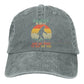 Bigfoot is Real and He Tried to Eat My Ass Baseball Cap Unisex Vintage Trucker Hat Adjustable Cowboy Hats for Mens Womens