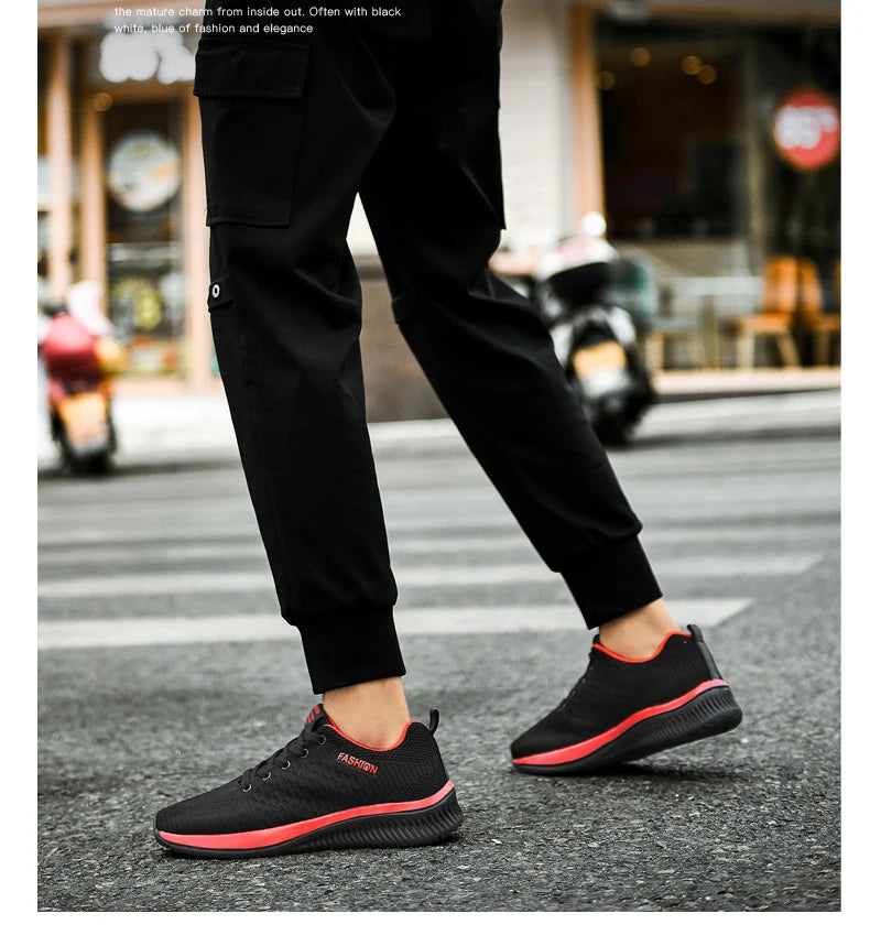 Herrenschuhe Sommer Herren Freizeitschuhe Atmungsaktive Sneaker Herren Leichte Loafers Rutschfeste Tennisschuhe Luxusschuhe Tennisschuhe