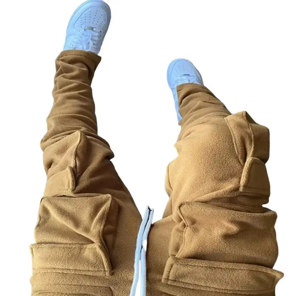 2023 Herbst Winter Streetwear Herren Cargo Hose Taschen Jogginghose Freizeithose Herren Sweathose