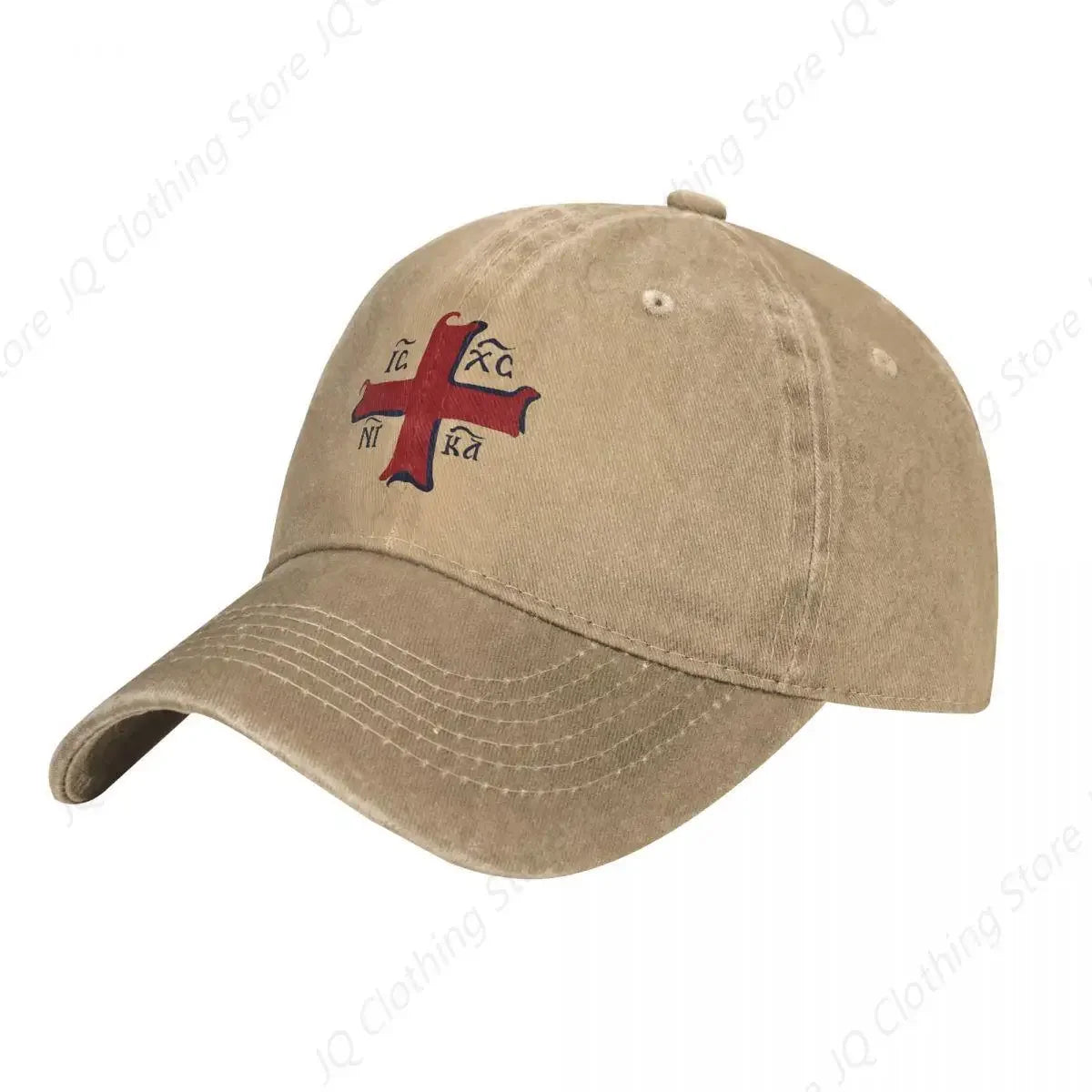 IC XC NIKA Baseball Cap Vintage Distressed Washed Jesus Christ Is Winner Snapback Hat Men Women Outdoor Running Golf Caps Hat