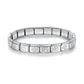 Hapiship Neue Mode Frauen Romantisches Herz 9mm Breite Edelstahl Armband Armreif Mädchen Hochzeit Weihnachtsgeschenk Schmuck G205