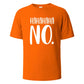 Hahaha No Print T-Shirt Summer Tees For Men Women 100% Cotton O-neck Oversize Casual Short sleeved Tops