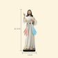 God's Mercy Catholic Statue Figurine Family Prayer Ornaments Jesus Christ Home Decoration Resin Crafts