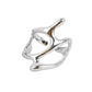 Verstellbarer, bunter Tropfglasur-Ring Damen Mode Retro Geometrischer goldfarbener Metallring Hochzeitsschmuck Geburtstagsgeschenk