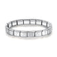 Hapiship Neue Mode Frauen Romantisches Herz 9mm Breite Edelstahl Armband Armreif Mädchen Hochzeit Weihnachtsgeschenk Schmuck G205