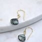 The Bailey Earring in Serpentine