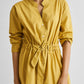 Short Tie Waist Dress in Tuscan Sun