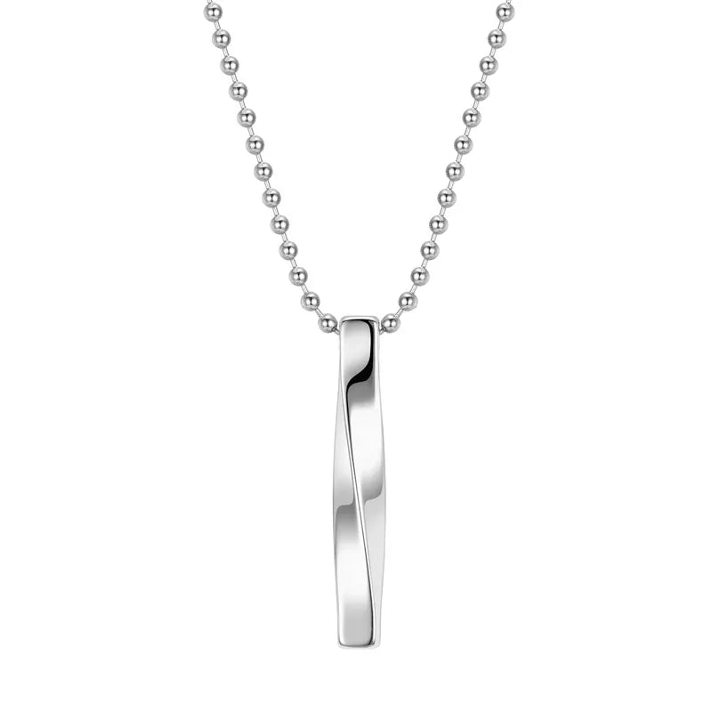 Rhombus Titanium Necklace