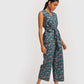 Sleeveless Belted Jumpsuit