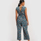 Sleeveless Belted Jumpsuit