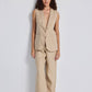 Sleeveless Hemp Jacket