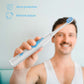 On-the-Go Travel Kit – Triple-Head Electric Toothbrush, Purtag Tracker, Portable Neck & Shoulder Massaging Wrap