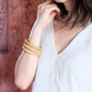 Thien Natural Handwoven Rattan Bangle Bracelet (3pcs)