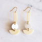 Tho Bar & Geo Buffalo Horn Earrings