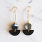 Tho Bar & Geo Buffalo Horn Earrings