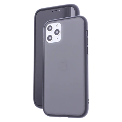 iPhone 11 Pro Max Frame Button Soft Texture Case
