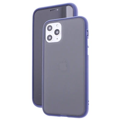 iPhone 11 Pro Max Frame Button Soft Texture Case