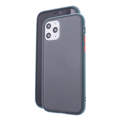 iPhone 11 Pro Max Frame Button Soft Texture Case