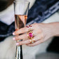 Torrey Ring with Ruby