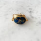 Torrey Ring with Blue Mojave Copper Turquoise