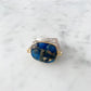 Torrey Ring with Blue Mojave Copper Turquoise
