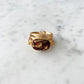 Torrey Ring with Red Mojave Copper Turquoise