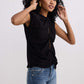 The Knot-so-Basic Top in Black