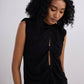 The Knot-so-Basic Top in Black