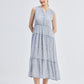 The Perfect Resort Floral Maxi in Periwinkle Blue